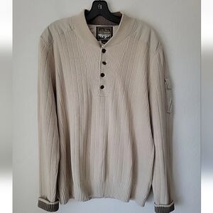 Men's Beige Sweater